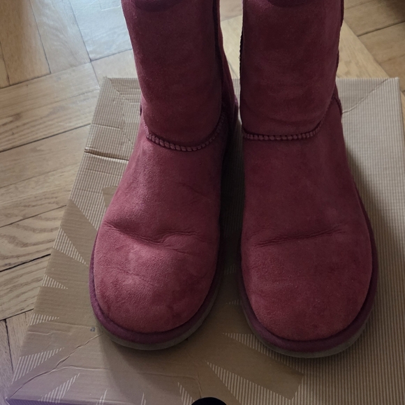UGG Raspberry Suede Boots - Picture 3 of 3